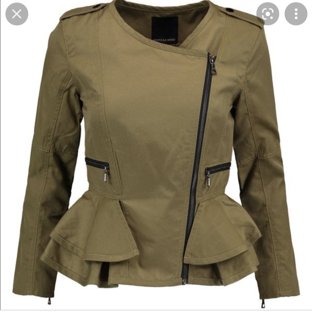 Marissa Webb Shane Peplum Jacket